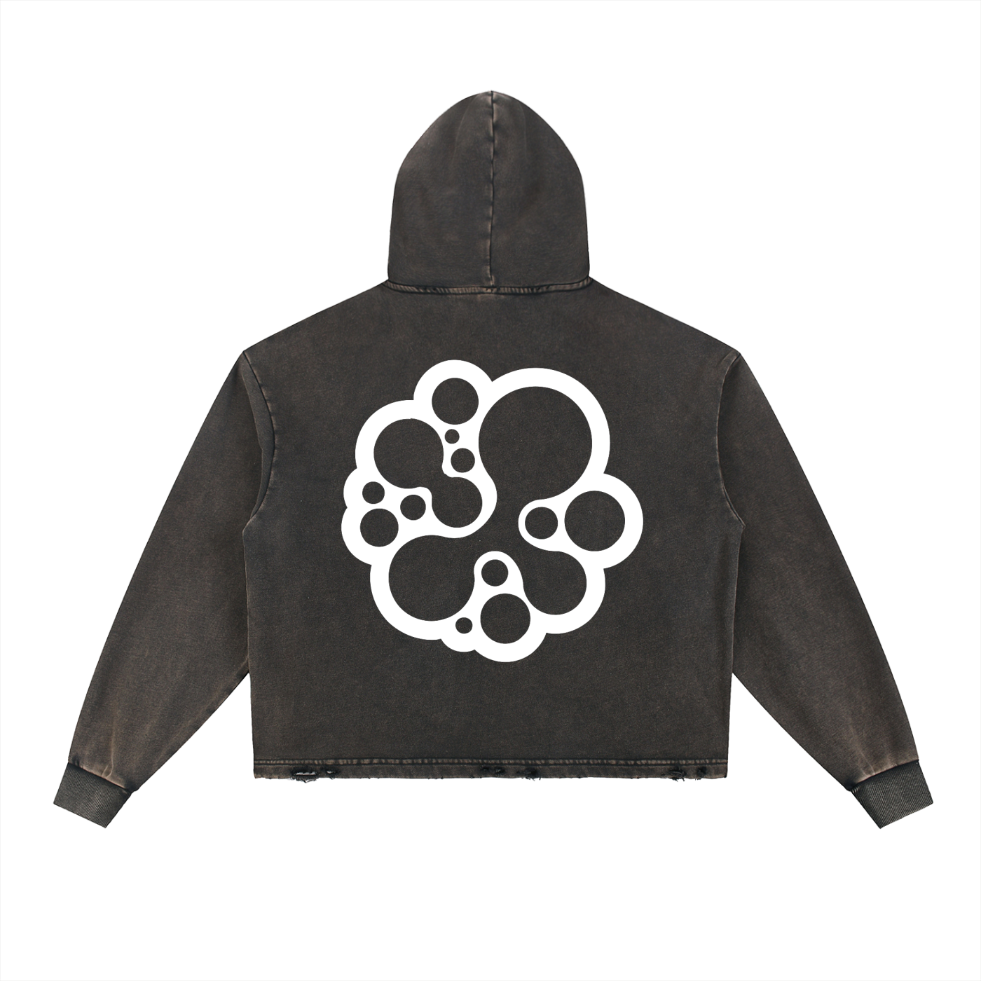 Connor Cristi Frayed Logo Hoodie