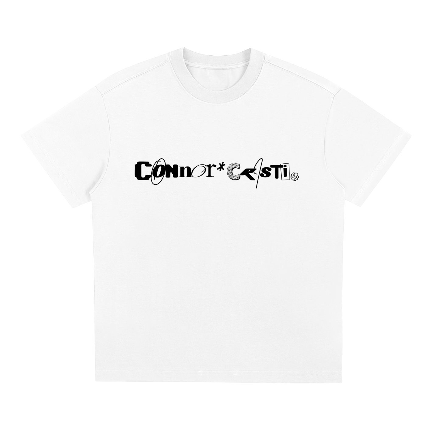 Connor Cristi Logo shirt white