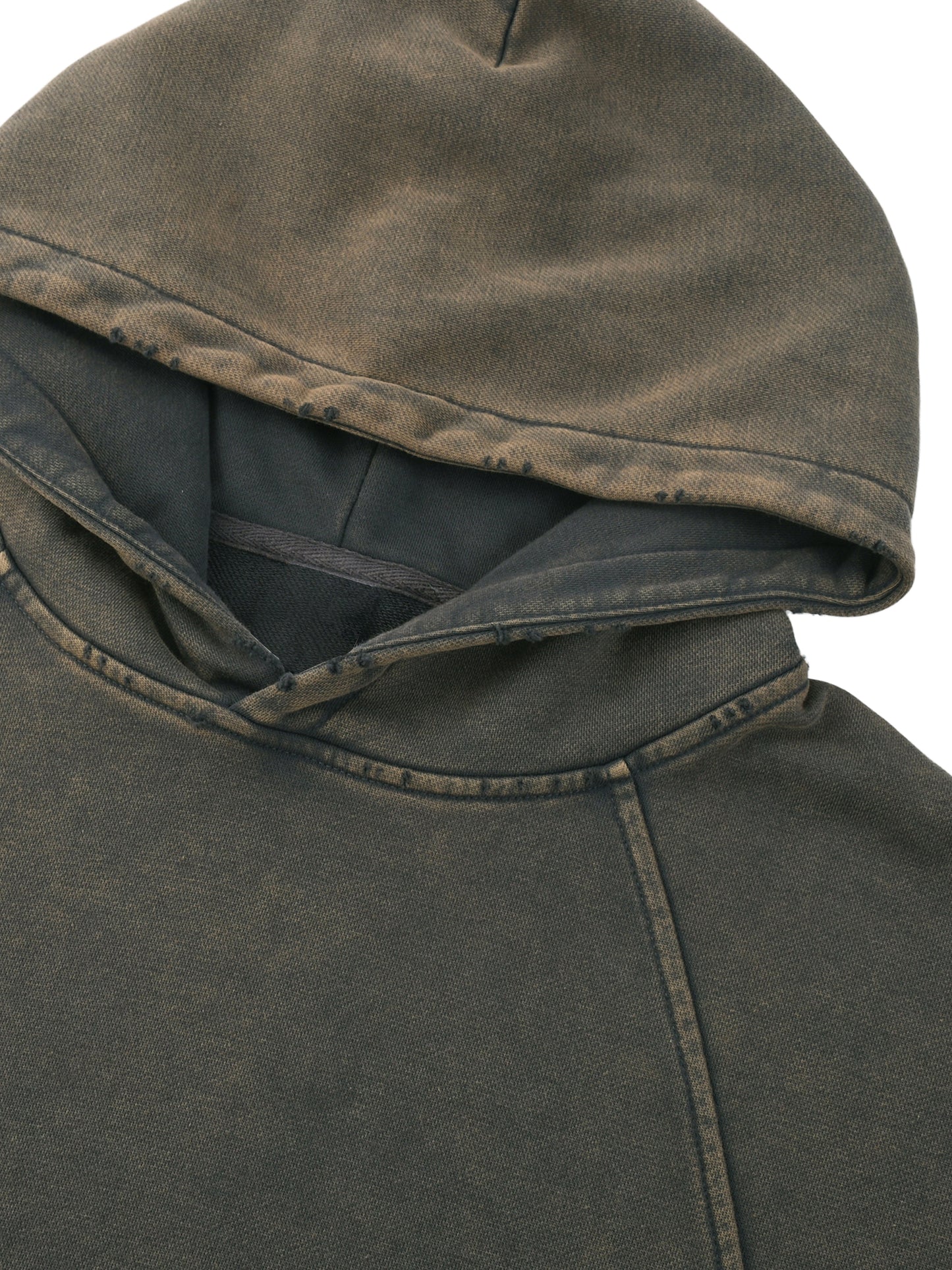 Connor Cristi Frayed Logo Hoodie